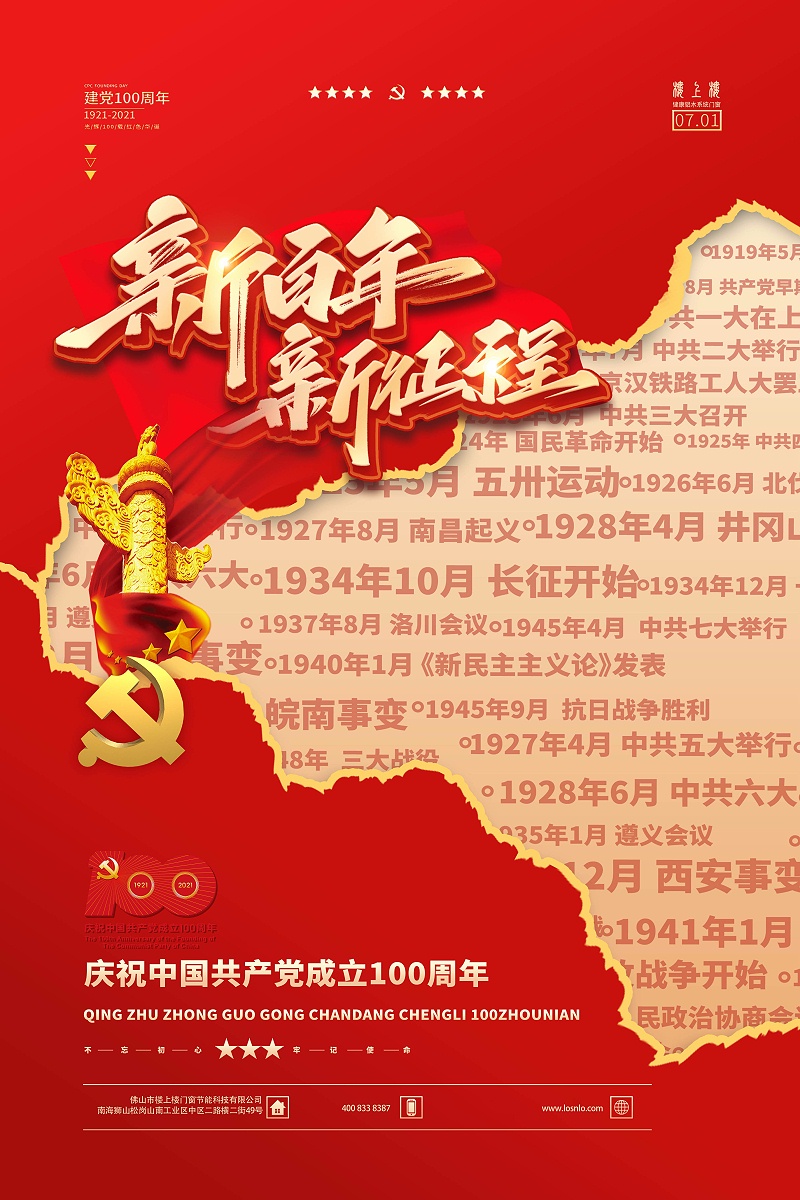 樓上樓|不忘初心,砥礪前行,慶祝建黨100周年！